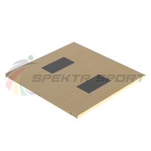 Купить Помост тяжелоатлетический 3х3х0,1м, рез. амортизаторы 1х0,5х0,04м в Балтийске 