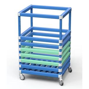 Купить Корзина для хранения инвентаря 570х570х600 мм ПВХ (закругленный профиль) в Балтийске 