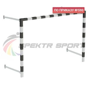 Купить Ворота мини-футбольные складные без сетки 2х3х0,5 м. (к-кт) в Балтийске 