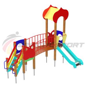 Купить Детский игровой комплекс Полянка ДИК 1603 в Балтийске 