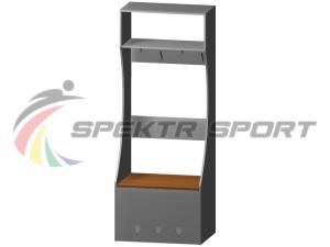 Купить Индивидуальное место хоккеиста (ЛДСП) ширина 800 мм в Балтийске 