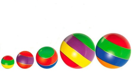 Купить Мячи резиновые (комплект из 5 мячей различного диаметра) в Балтийске 