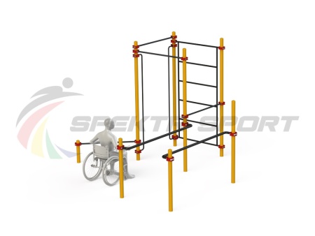 Купить Спортивный комплекс для инвалидов-колясочников WRK-D18_76mm в Балтийске 