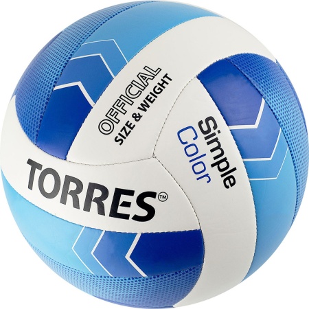Купить Мяч волейбольный Torres Simple Color любительский р.5 в Балтийске 